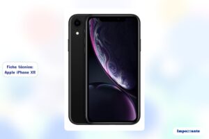 Ficha técnica Apple iPhone XR