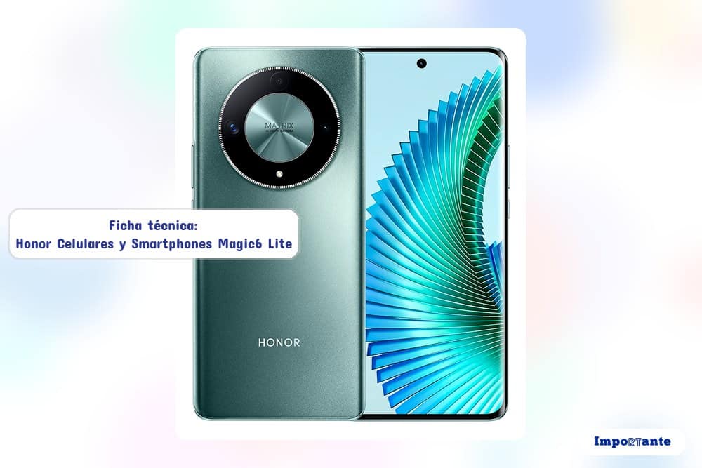 Honor Celulares y Smartphones Magic6 Lite Honor Celulares y Smartphones Magic6 Lite