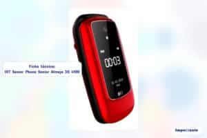 Ficha técnica IRT Senior Phone Senior Almeja 3G 410R
