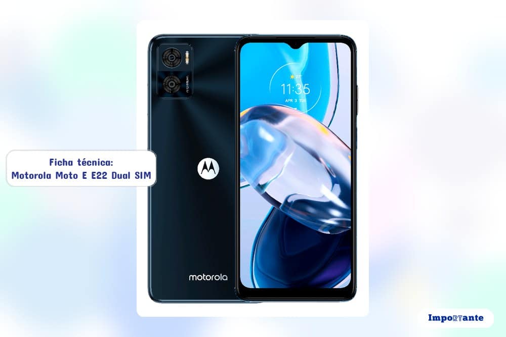 Motorola Moto E E22 Dual SIM