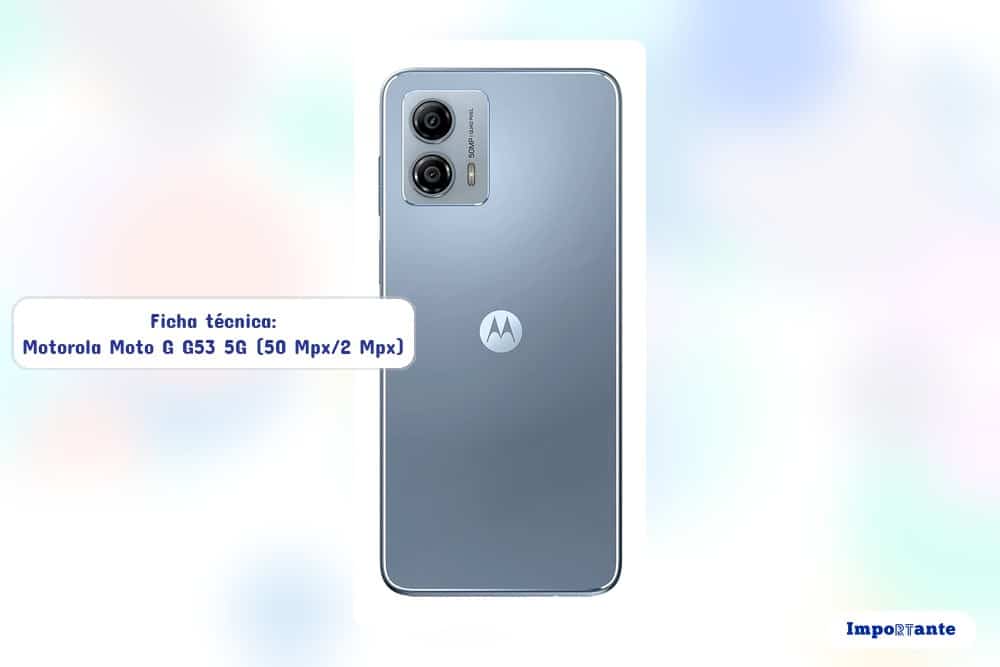 Motorola Moto G G53 5G 50 Mpx2 Motorola Moto G G53 5G (50 Mpx/2 Mpx)