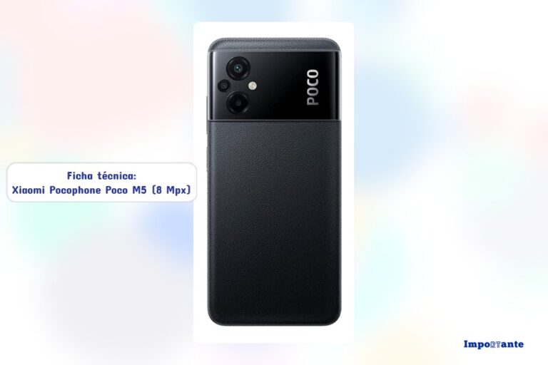 Xiaomi Pocophone Poco M5 (8 Mpx)