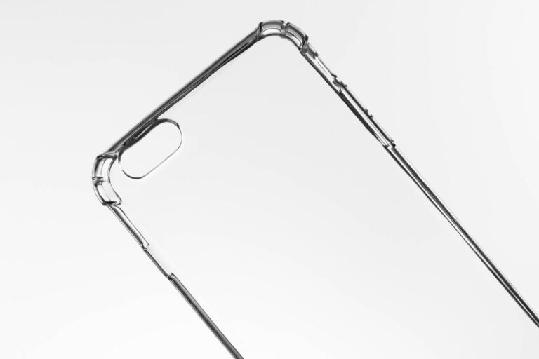 Funda transparente para celular