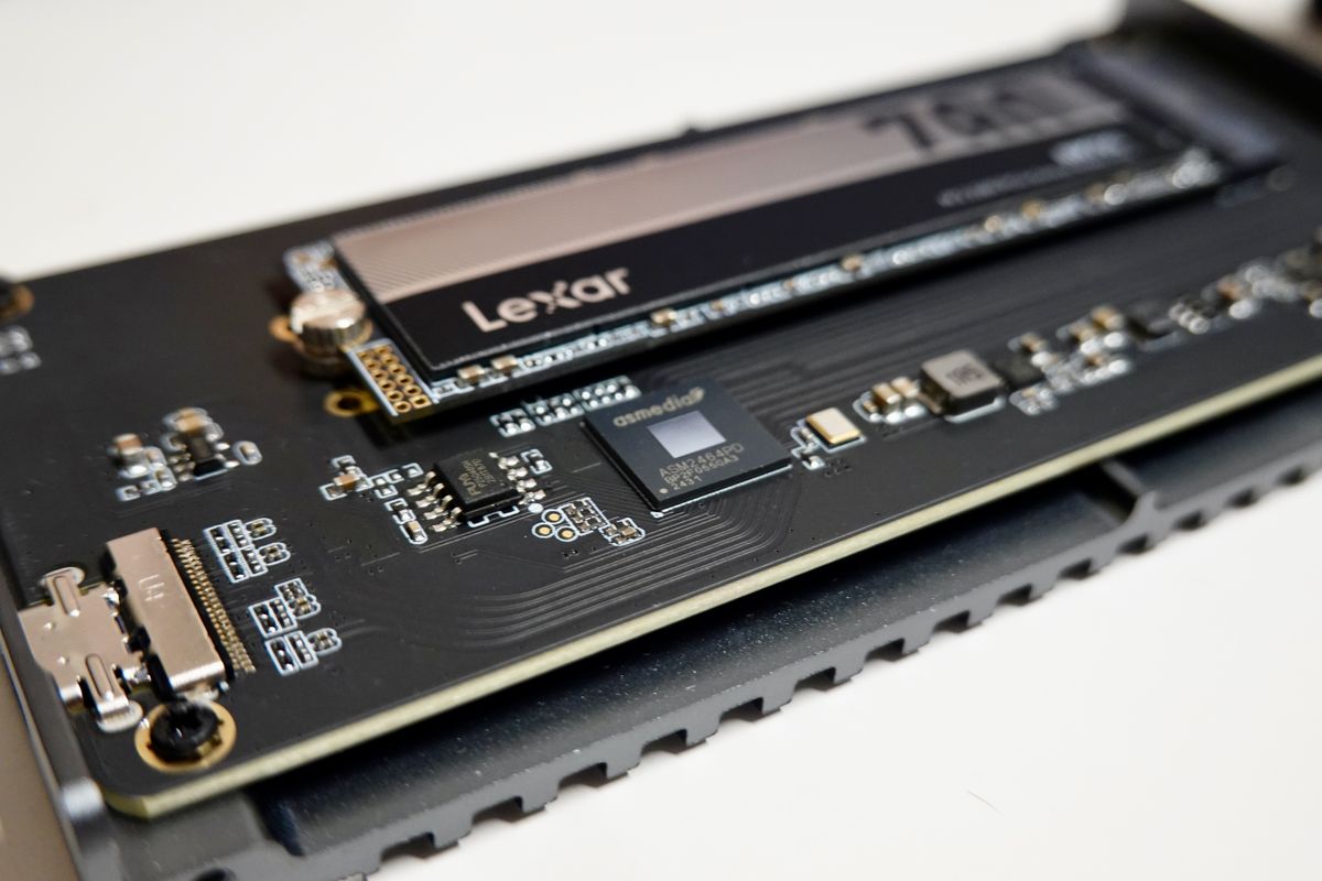 Tarjeta de memoria Lexar NVMe SSD