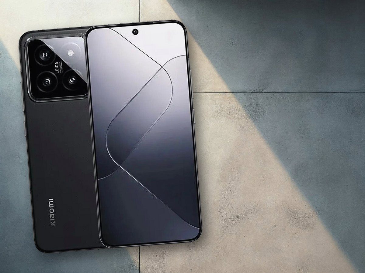 Xiaomi 14 sobre una mesa